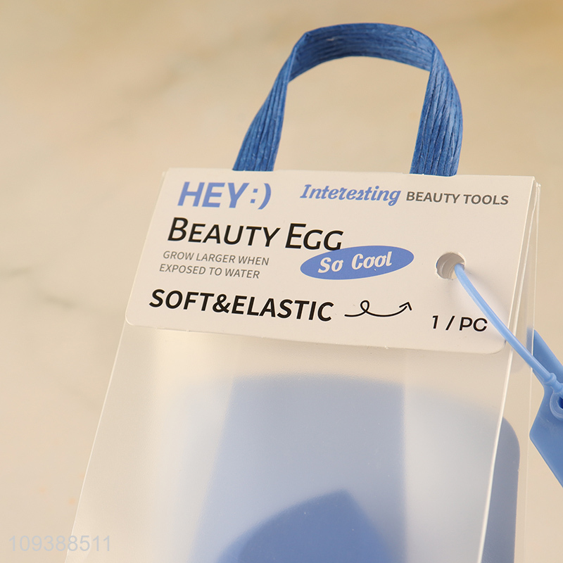 New arrival  soft elastic makeup puff beauty egg