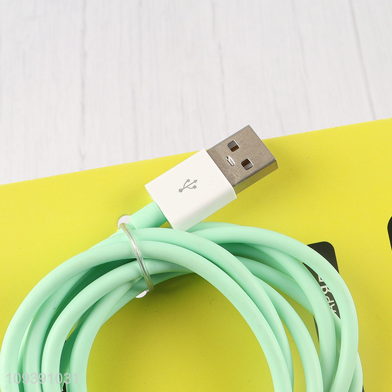 Low price 1m usb charge mobile phone data cable