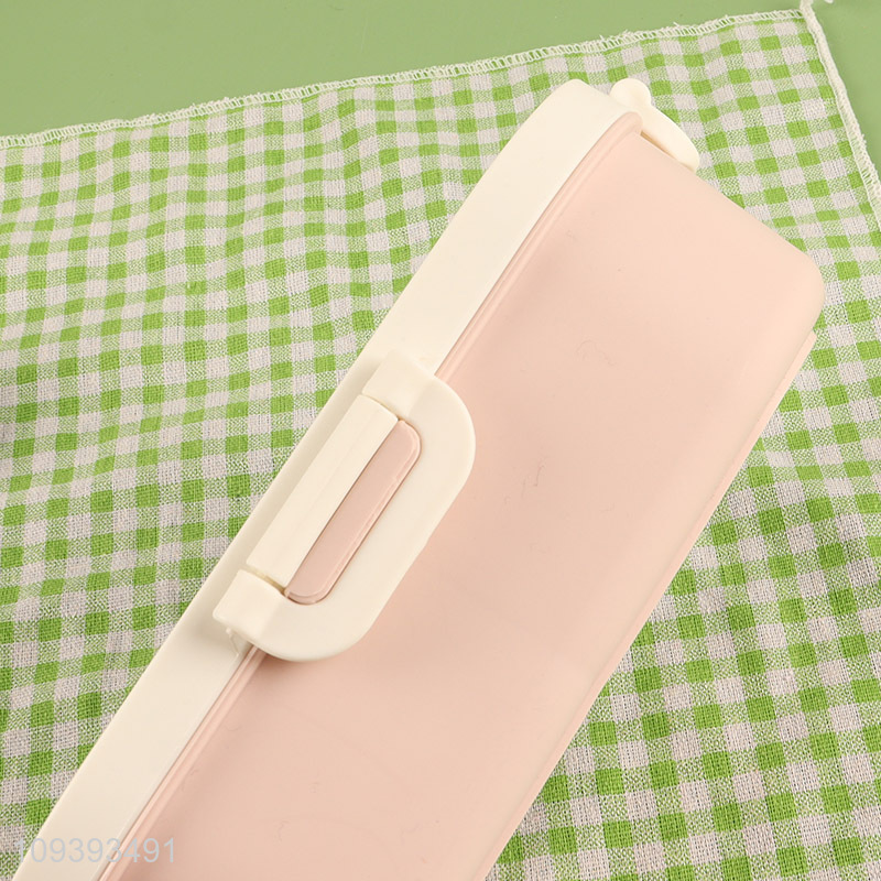 Hot sale food container plastic lunch box for daily use