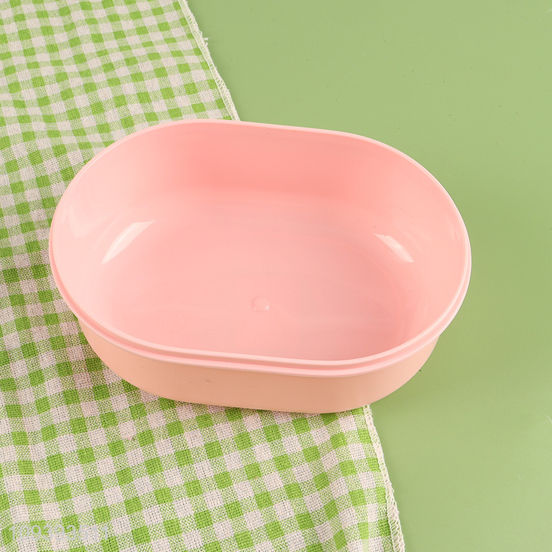 Hot selling food container plastic lunch box for picnic