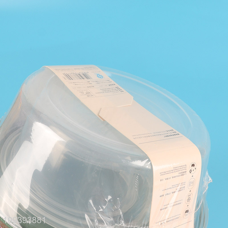 Top quality plastic food container preservation box for easy cleaning