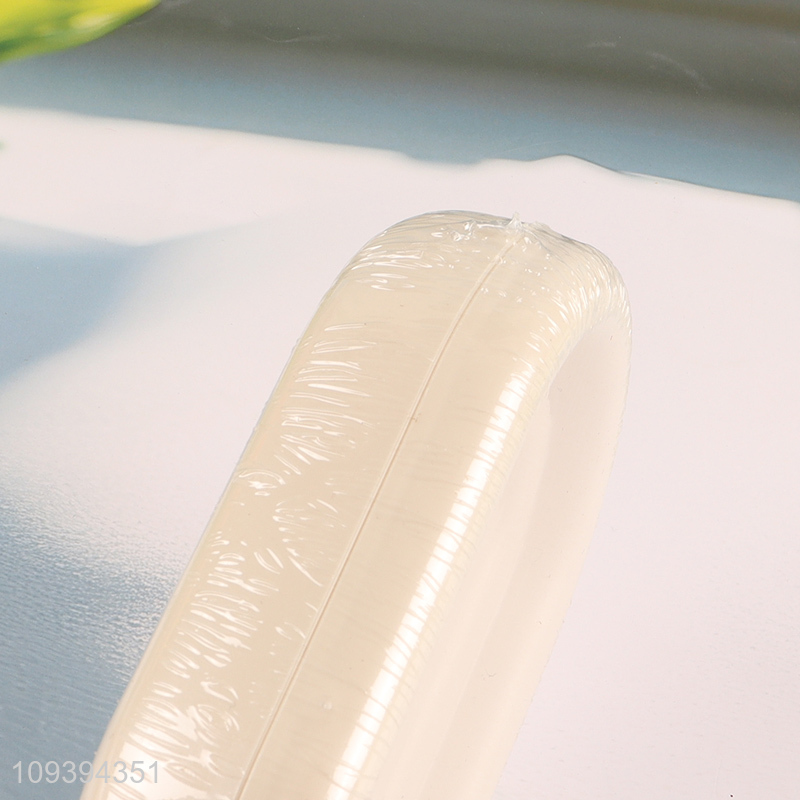 Hot sale oval plastic soap dish with drainage holes