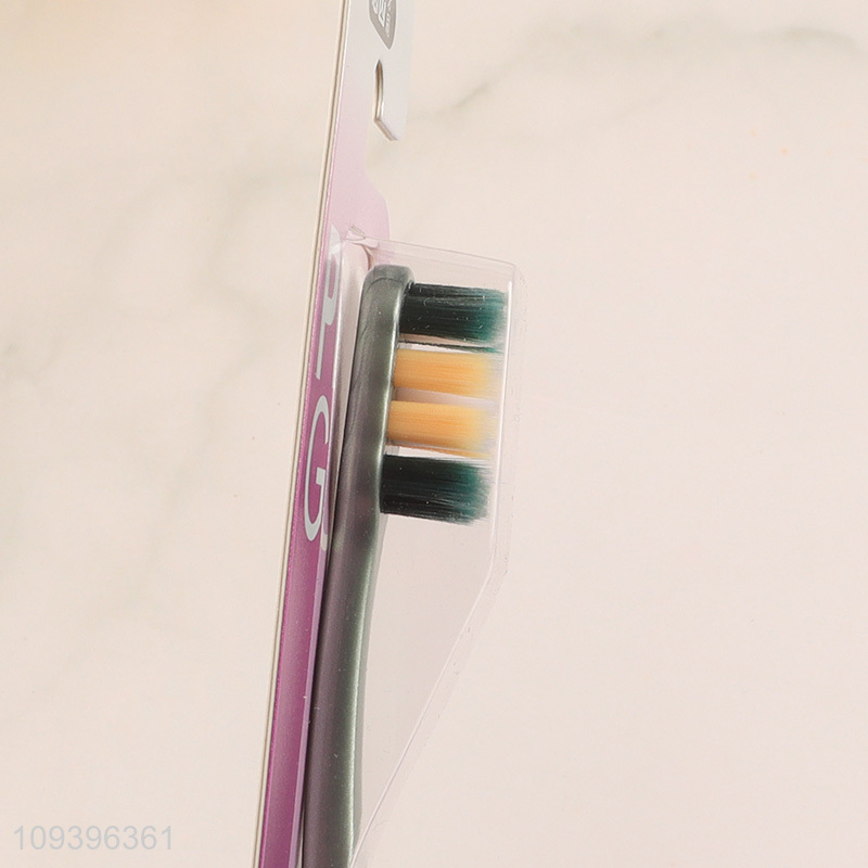 Factory price soft bristle toothbrush for daily teeth cleaning