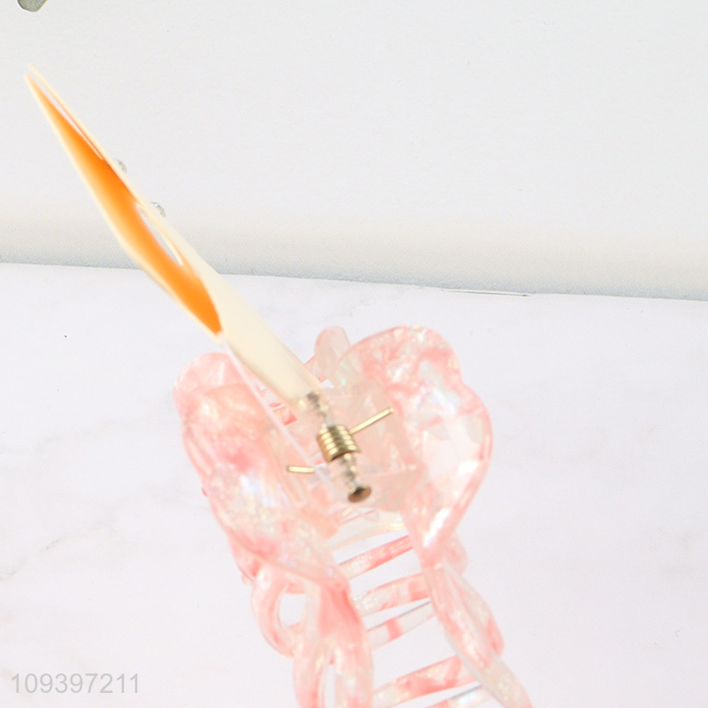 China wholesale hair claw clips hair decoration for ladies