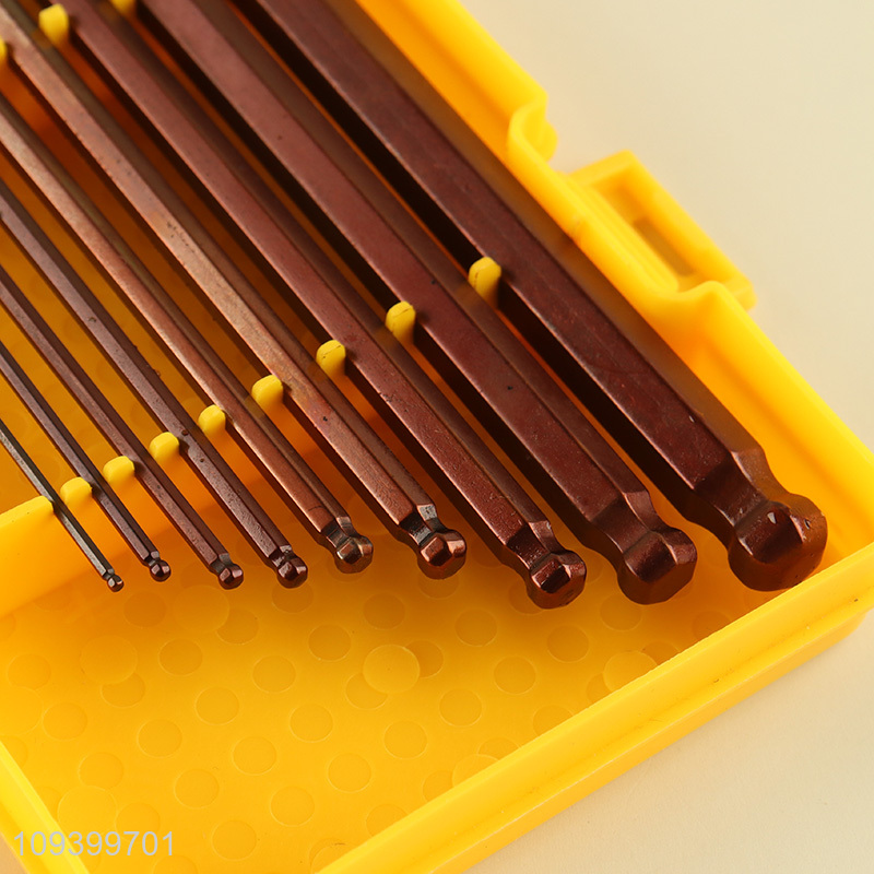 China supplier hex key set for daily maintenance