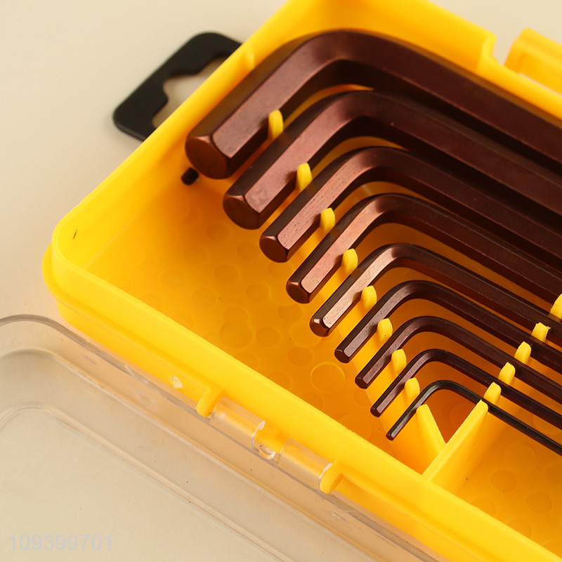 China supplier hex key set for daily maintenance