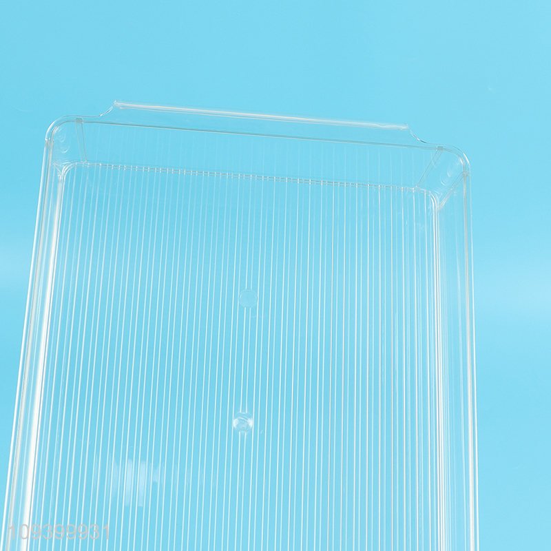 Hot sale transparent food storage box with lid