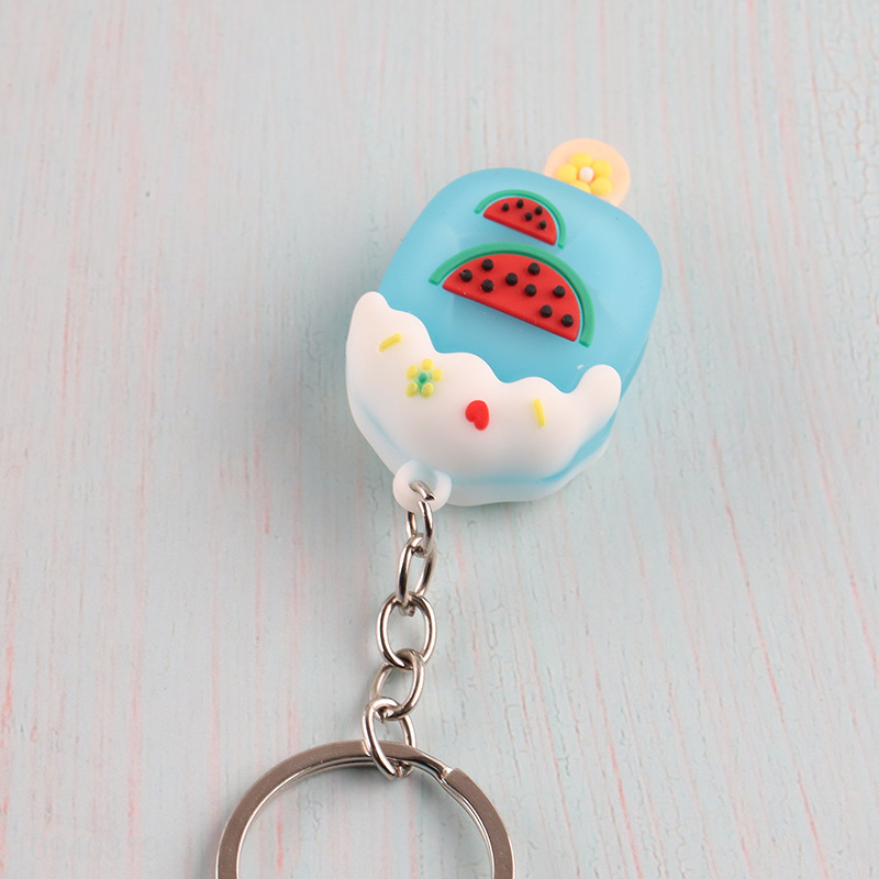 Good sale silicone key chain key rings for gifts