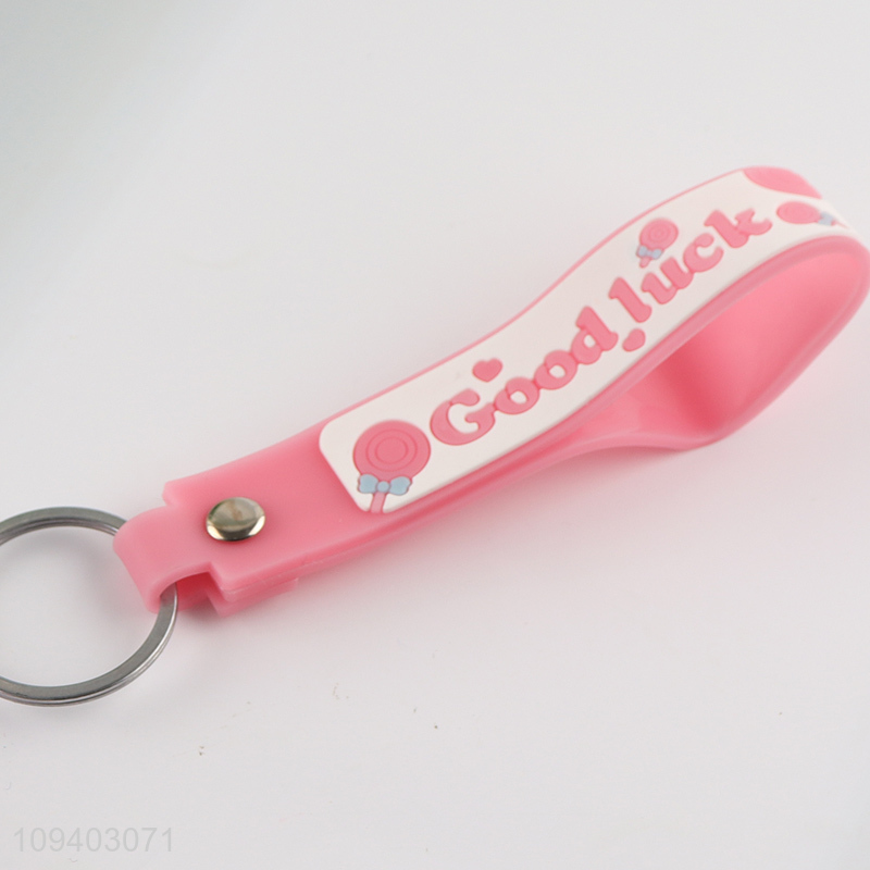 Latest products multicolor key chain key rings for girls