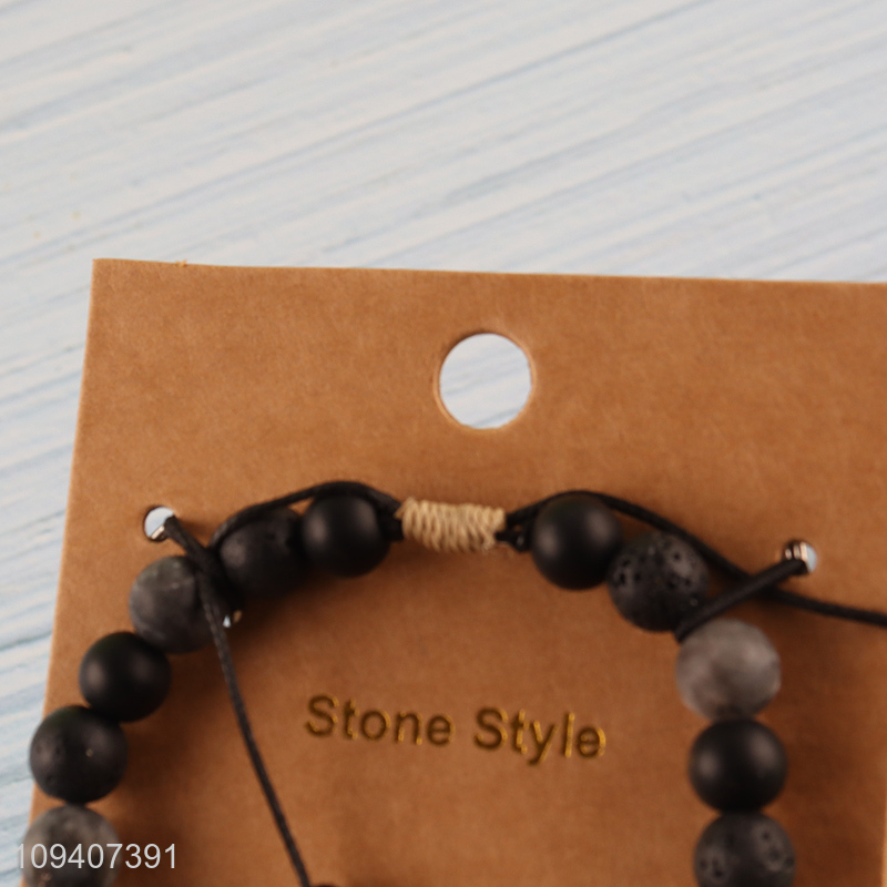 Good quality fashion stone bracelet stone jewelry for gifts
