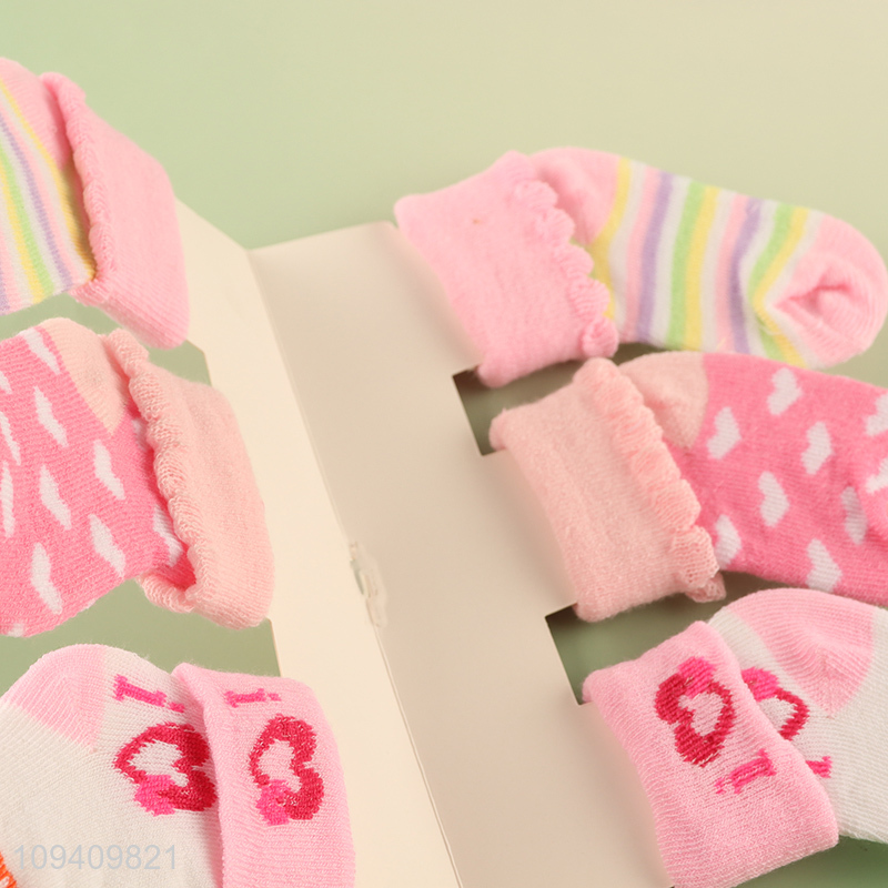 Top products breathable soft cotton baby socks