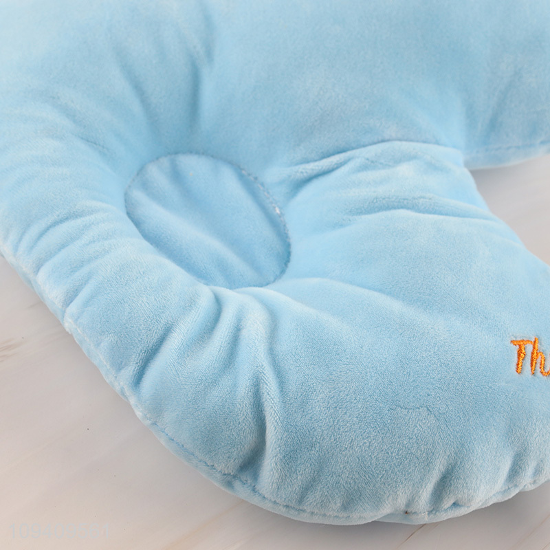 New arrival duck shape polyester baby pillow