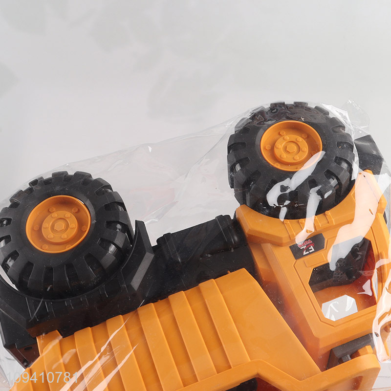 Hot sale orange construction dump vehicle toy