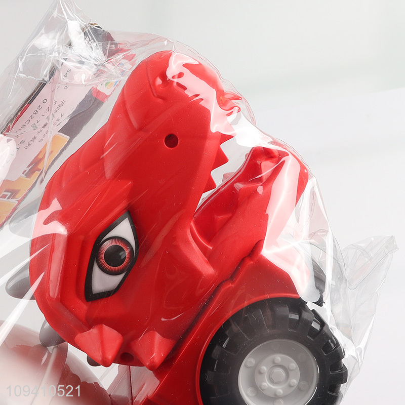 China wholesale dinosaur fire water tanker truck toy for kids