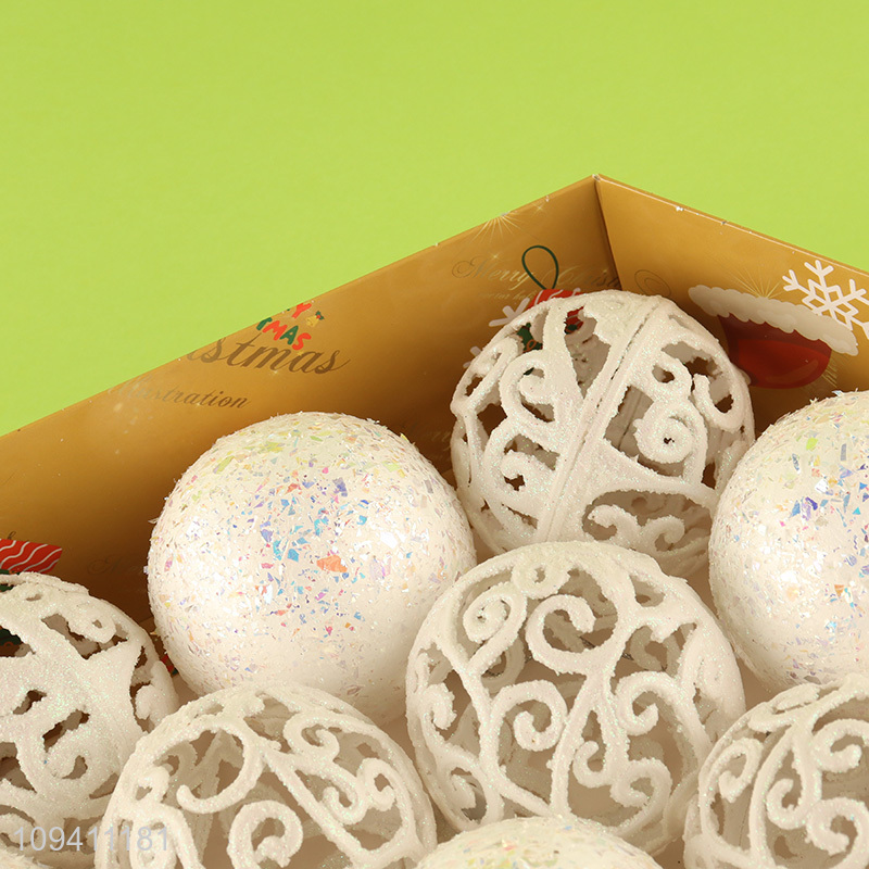 Top quality christmas hanging ornaments ball for decoration