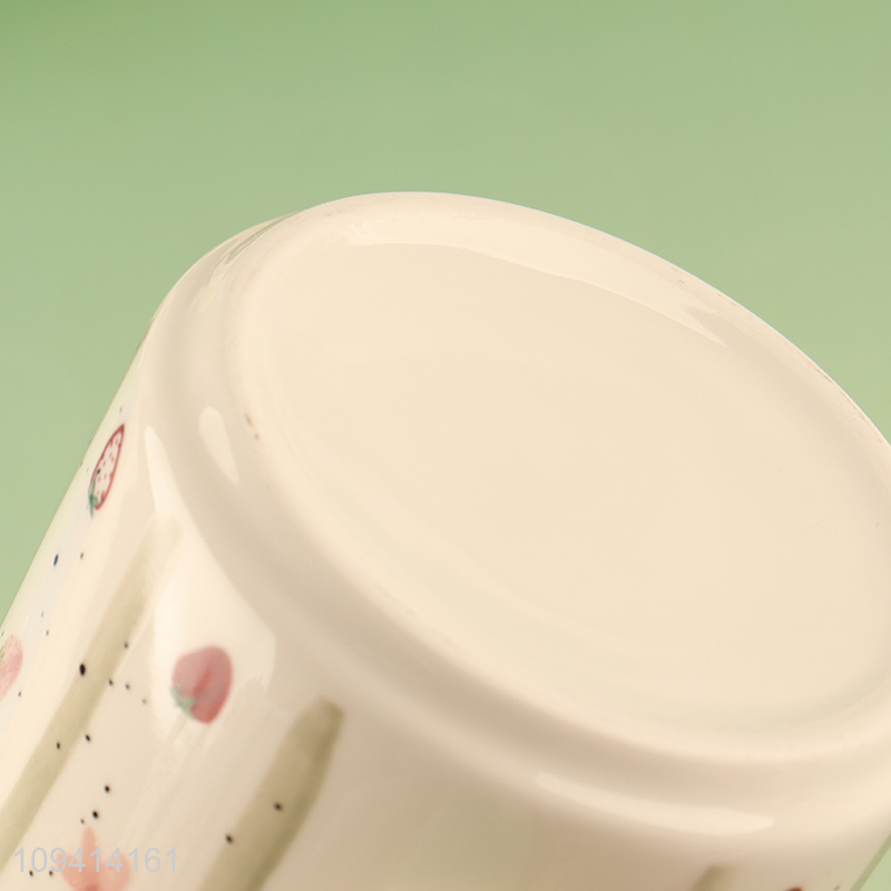 China wholesale printed ceramic cup water cup