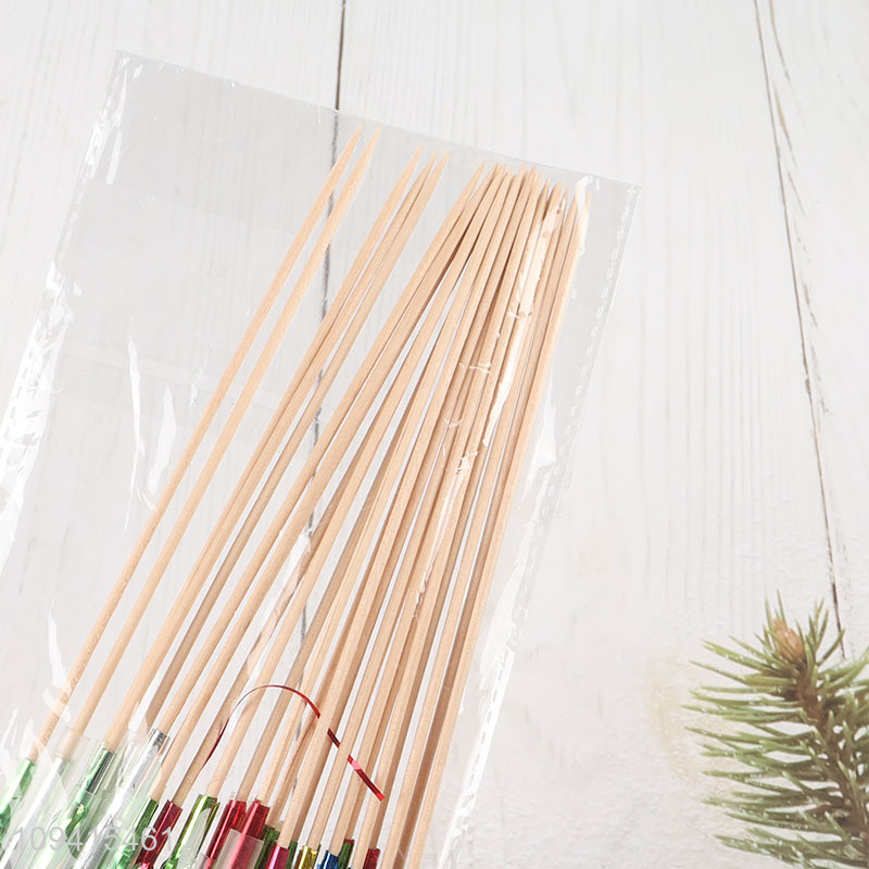 Good quality multicolor tassel cocktail picks for party