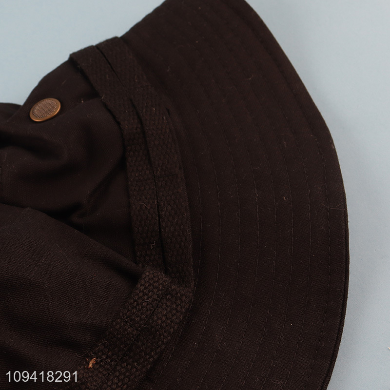China products black fashion fisherman hat sun hat