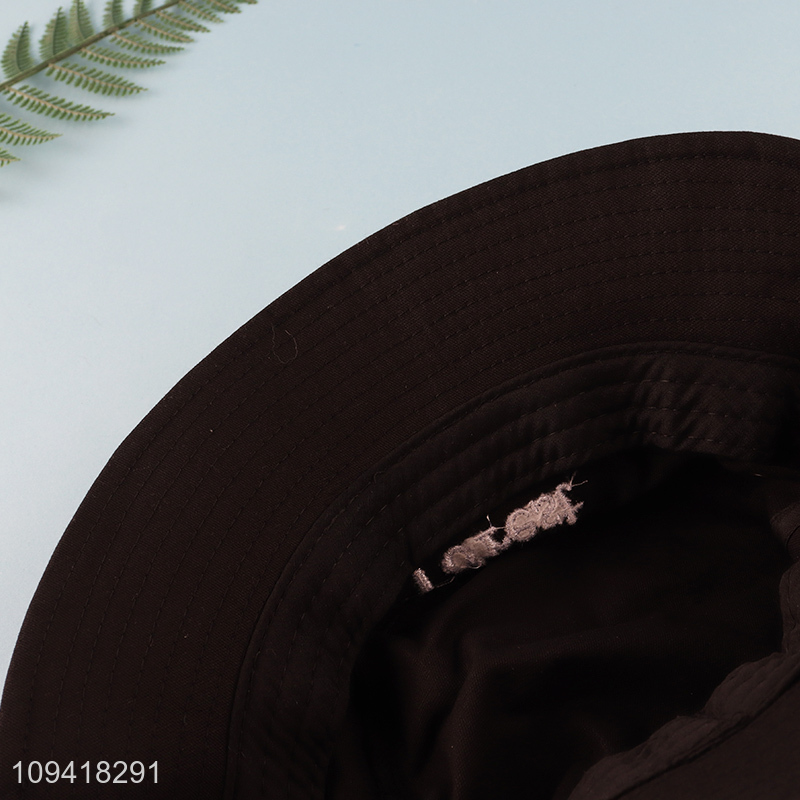 China products black fashion fisherman hat sun hat