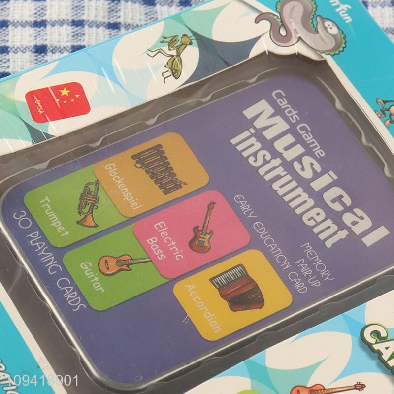 Good selling memory matching board game for kids learning