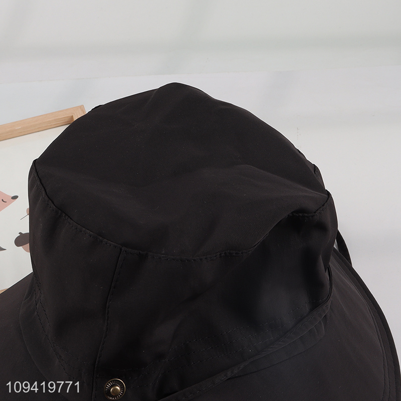 Wholesale Wide Brim Sun Protection Bucket Hat