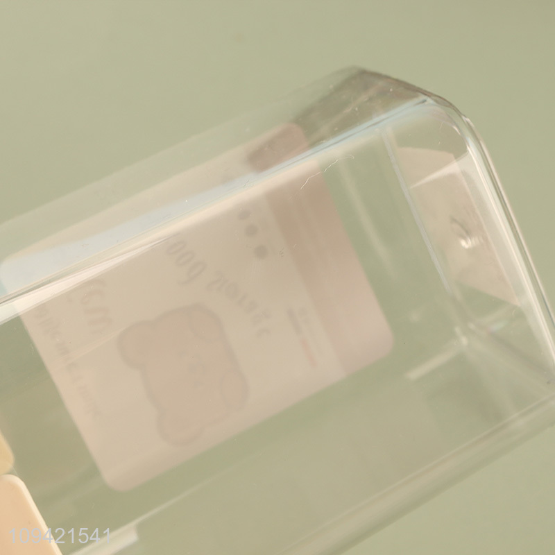 Factory direct sale clear sealed storage jar for home