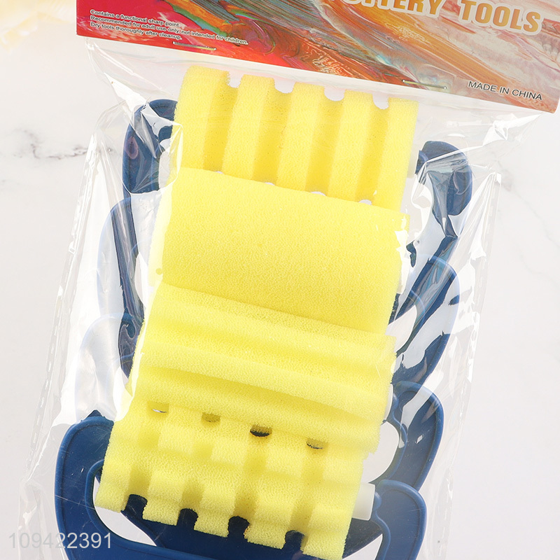 Factory price 4pcs diy sponge roller set
