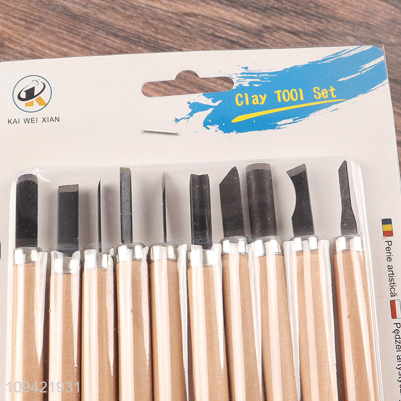 New arrival  10pcs professional carving knife set