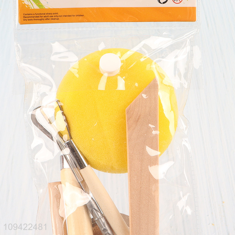 New style 8pcs professional pottery tool kit