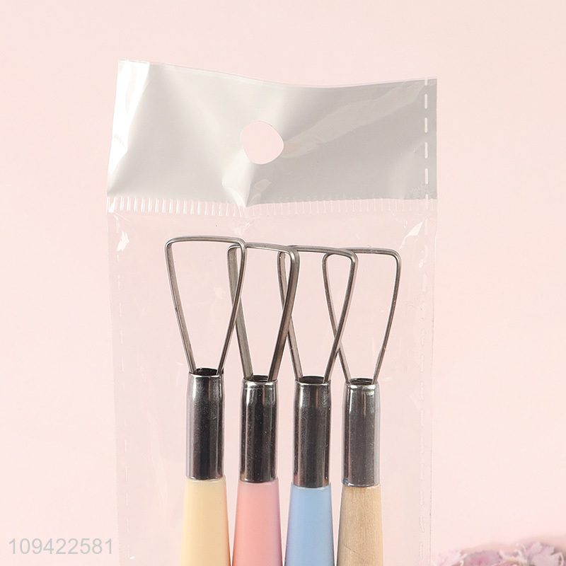 China wholesale 4pcs plastic pottery tool kit