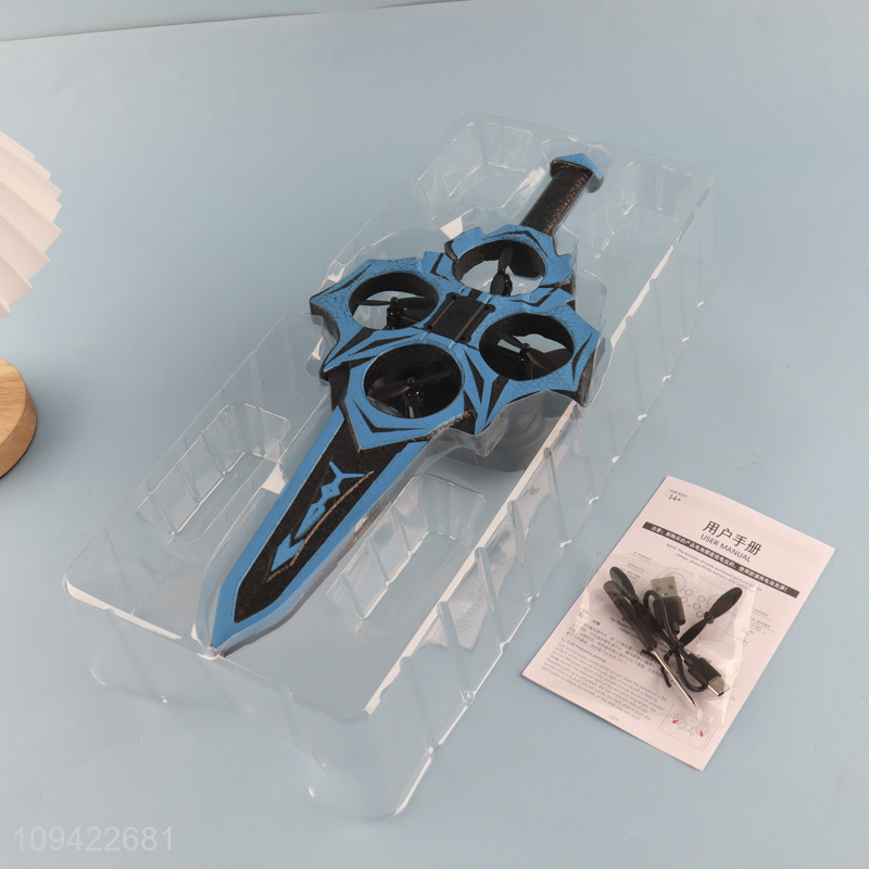 Hot selling sword flying drone toys for kids