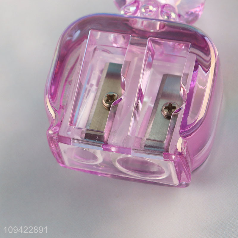 New arrival jellyfish dual hole pencil sharpener