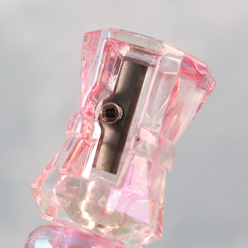 Low price cat paw diamond pencil sharpener