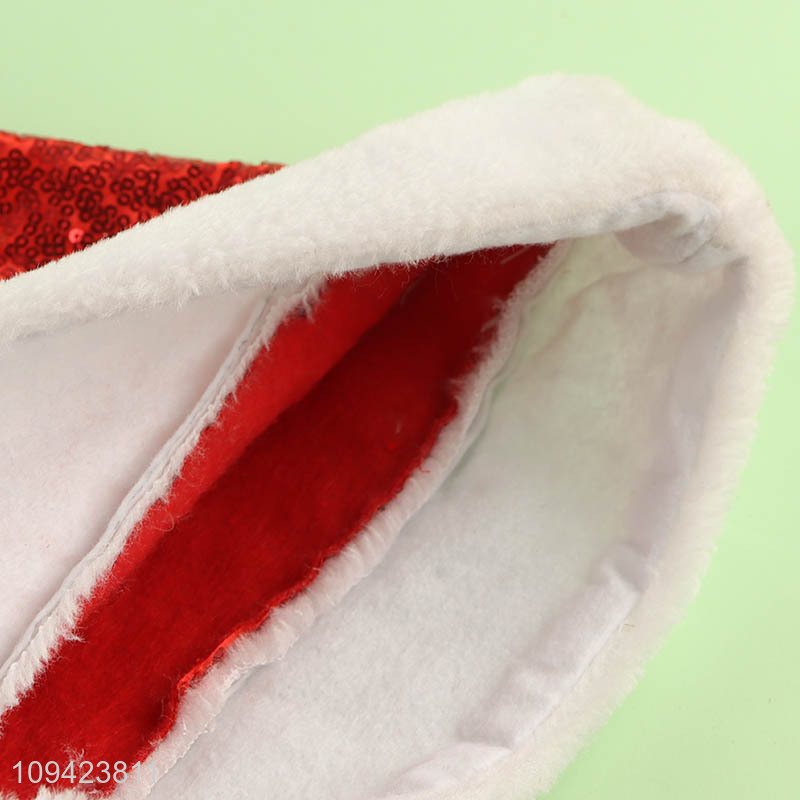 Hot selling multicolor christmas hat for party supplies