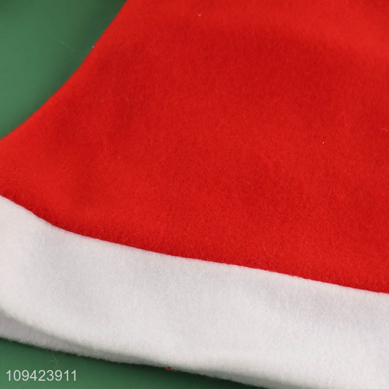 New product lightweight polyester santa hat