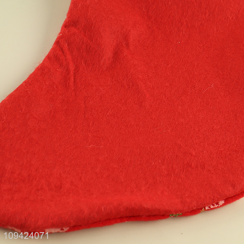 Popular products durable fabric christmas stocking