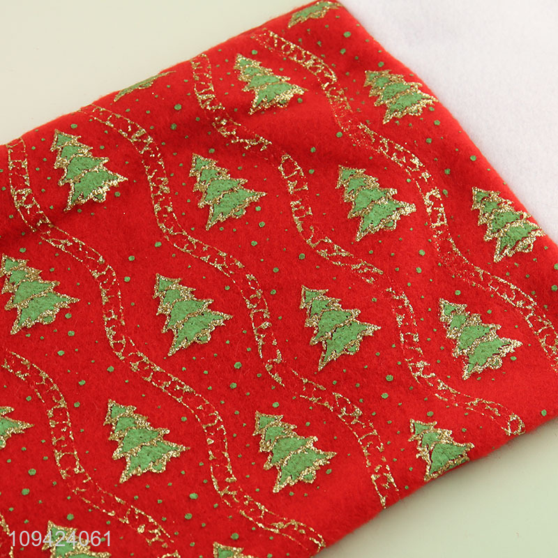 Hot items soft plush christmas stocking