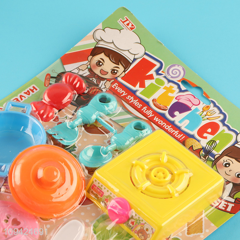 Latest products kids kitchen toys pretend play set toys