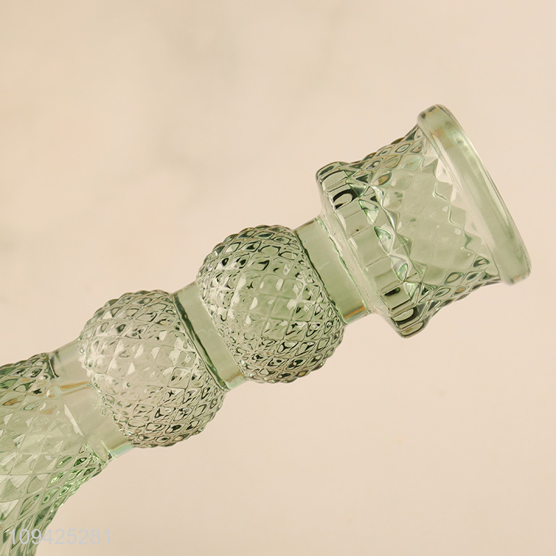 Good sale glass candle holder for home decor