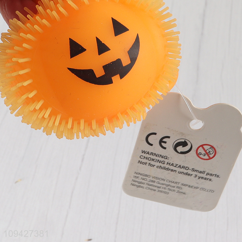 Best quality pumpkin shape tpr squeeze toys