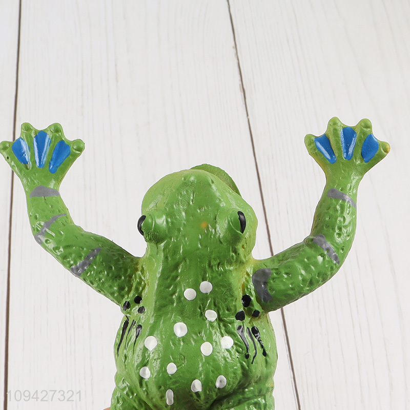 Factory direct sale tpr stretchy frog squeeze toy for stress