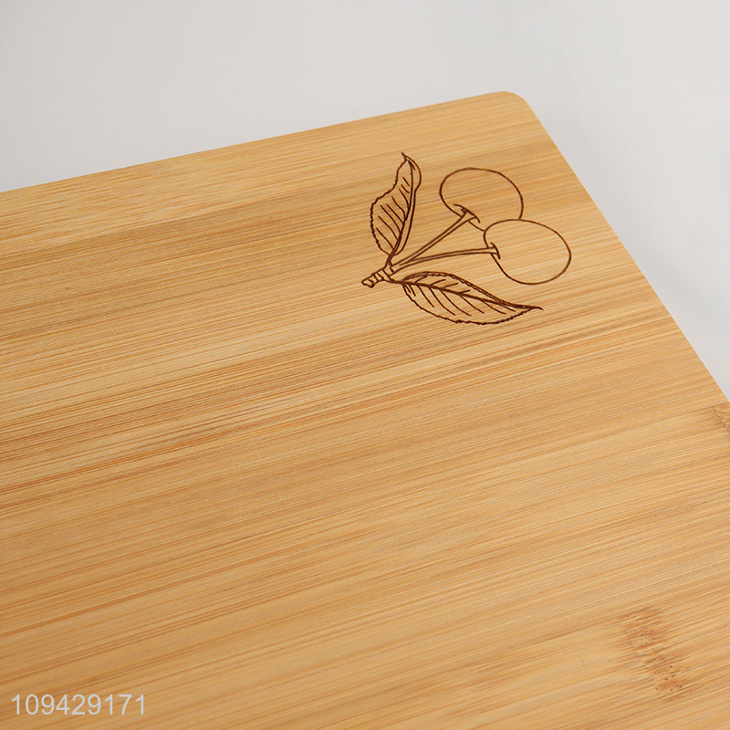China wholesale rectangle bamboo cutting board chopping blocks