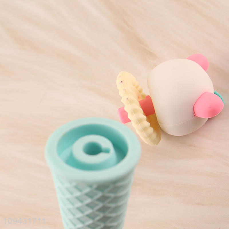 China wholesale cartoon ice cream children eraser