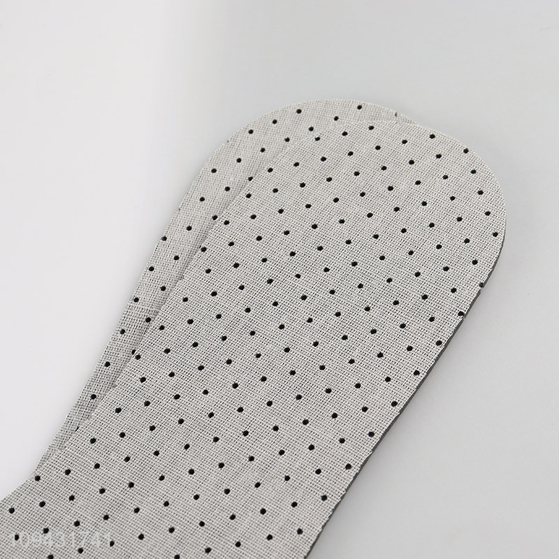 China products black latex breathable shoes insole