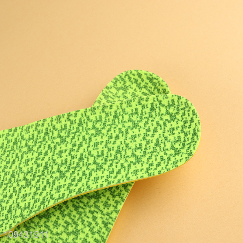 Good selling foam dot printed bamboo fabric insole