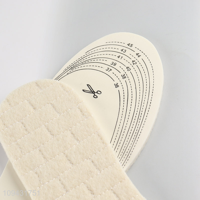 Hot selling soft comfortable latex shoes insole