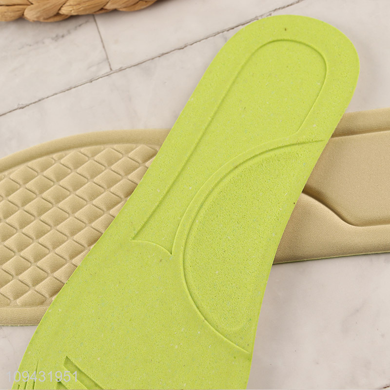 Factory price breathable arch massage insole for women