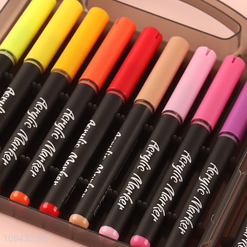 Low price quick-dry direct liquid acrylic marker pen