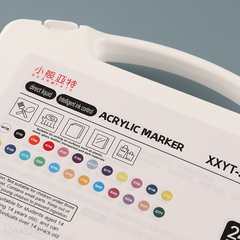 New product long lasting direct liquid acrylic marker pen