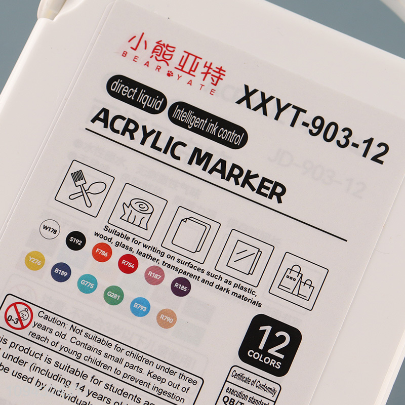China factory multi-purpose direct liquid acrylic marker pen